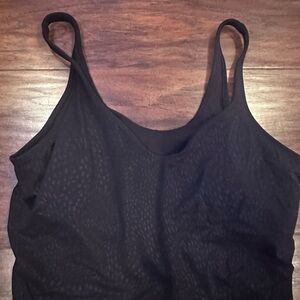 Limited Edition Black Align tank With pattern